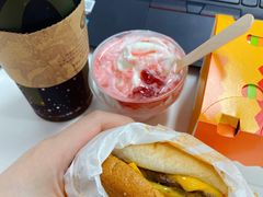 双层吉食汉堡包-麦当劳(曲阳店)