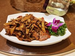 野山菌爆牛柳-永乐饭庄(安德路店)