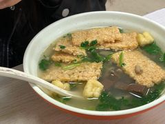 鸭杂锅巴-鲁氏汤包王(长白街店)