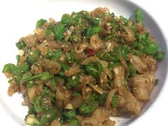 青椒炒油渣-大碗先生(万家丽店)