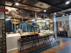自助取餐区-直隶安家牛肉罩饼(七一路店)