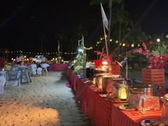 -亚龙湾希尔顿自助餐厅·海鲜·烧烤·沙滩BBQ·现场乐队