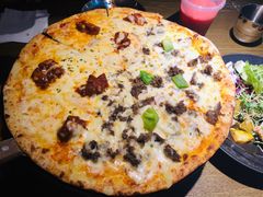 韩式烤牛肉披萨-机器人火炉披萨(爱琴海店)