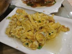 银鱼炒蛋-溱湖八鲜菜馆
