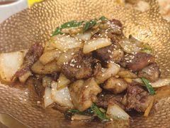 爆炒牛头肉-新粤新疆菜清真餐厅(拱北店)