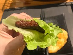 雪花特级秘制卷牛排-黑牛の店·和牛烧肉(合生汇店)