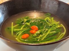 甘栗米皇浸菜苗-王府井文华东方酒店-紫膳餐厅