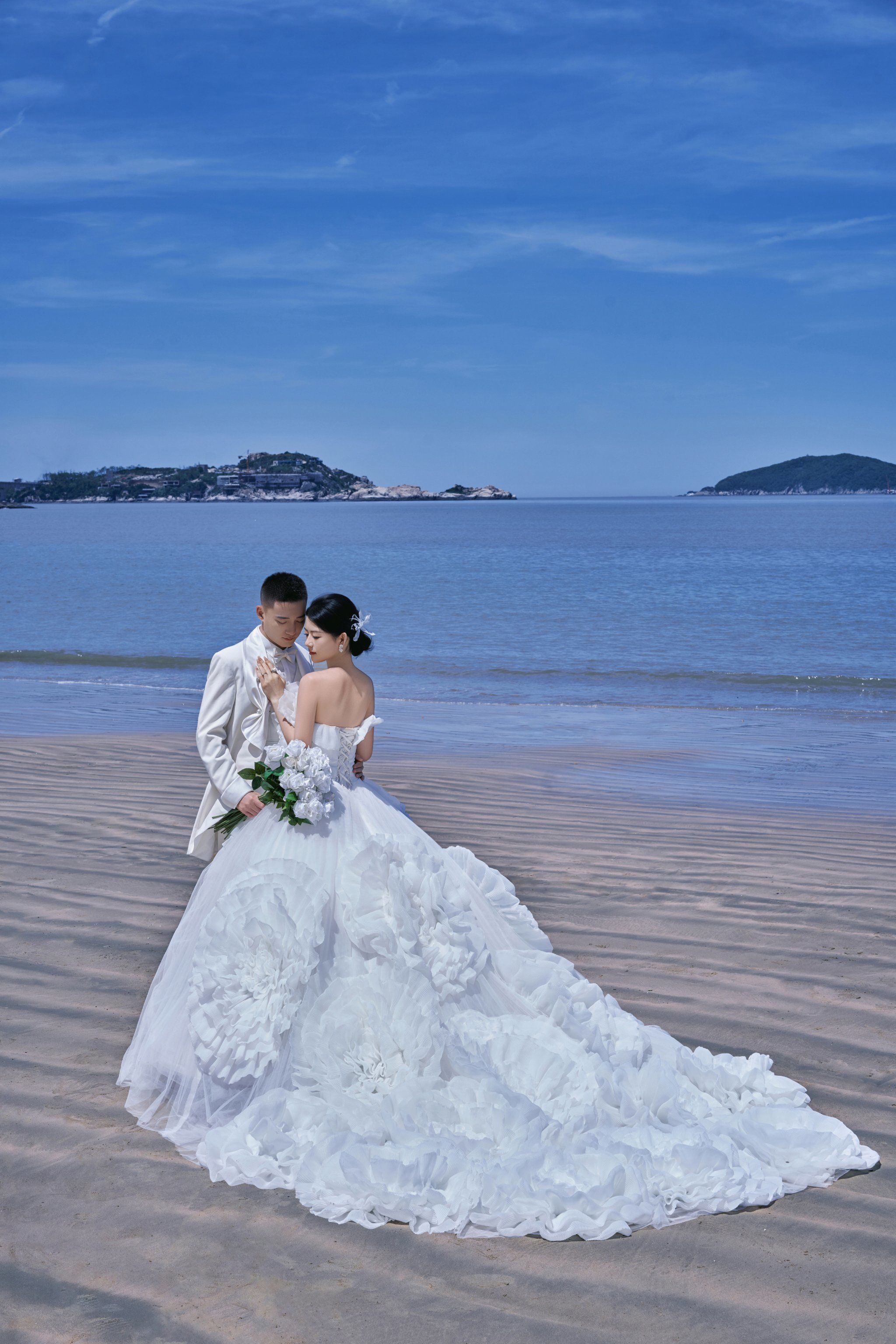 为这组海景婚纱照心动一万次❤️舟山婚纱照