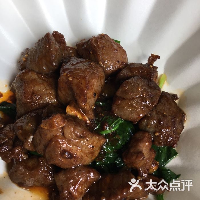 重庆两江假日酒店61花涧精致料理xo酱烧牛肉图片-北京自助餐-大众