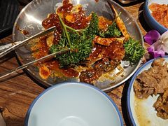 -明洞阿姨·韩式酱蟹烤肉·创意料理(三元桥店)