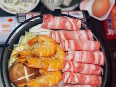 豪华海鲜肥牛泡菜锅-仙隐小鹿料理食堂(惠济万达店)