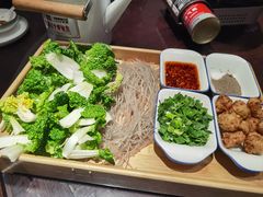 白汤羊肉配菜-阿财老铺·凤阳土菜馆
