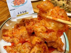 -东来菜馆•手抓海鲜家常菜•海鲜锅贴(鸽子窝店)