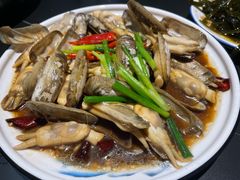 葱姜蛏子-鑫悦楼煎蟹·16年海鲜大排档