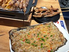 -路边摊小炉子烧烤