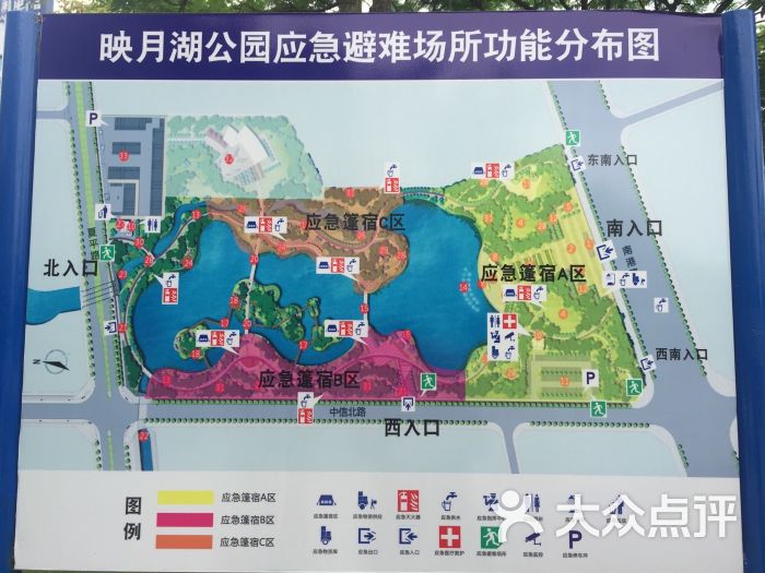 佛山映月湖公园地图图片