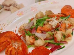三葱胡椒炒波士顿龙虾-南海渔村(珠江新城店)