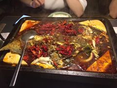 -探鱼·鲜青椒爽麻烤鱼(中天广场店)