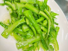 油淋芥兰-阿静美食