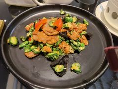 小脆瓜炒雪花猪肉-闽和南(深圳万象城店)