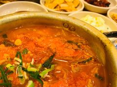 猪颈肉泡菜汤-金北顺大锅家(신사본점)