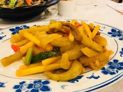 沙姜芹葱炒牛柳条-金城大酒店-中餐厅(汾江中路店)