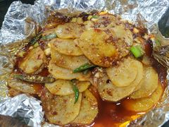开胃土豆片-晏老九豆花饭家常菜(上海城店)