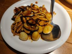 鲜菌鹌鹑蛋-小放牛炒菜馆(华北商厦店)