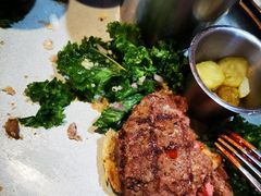 毫无汁水的肉饼-blue frog蓝蛙(长泰广场店)