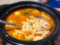 番茄汤牛肉剪刀面-九毛九西北菜(番禺万达店)