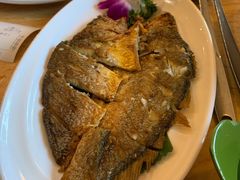 香煎黄花鱼-龙泉人椰子鸡.糟粕醋.海南菜(三亚旗舰店)