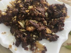 虾仁老爆三-天津乾毓德饭庄·清真传统炒菜·海鲜烧烤(咸阳路店)