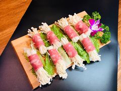 培根金针菇-花间小酌火锅小酒馆(吕四店)