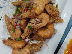 椒盐虾-龙香居海鲜浑锅家常菜·特色驴肉