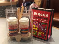 奶酪粉桃-LELECHA乐乐茶(上海五角场万达广场店)