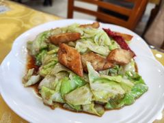 包包菜炒馕饼-新疆巴州金丝特餐厅(大钟寺店)