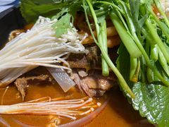 辣白菜脊骨火锅-韩香福脊骨汤锅(上杭路店)