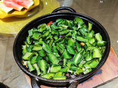 腊肉酱铁板啫杨桃豆-79号渔船海鲜饭店(华强北店)