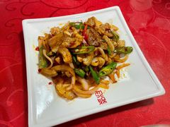 五花肉炒辣椒-海坛特色小吃·只做平潭特色菜(平潭店)