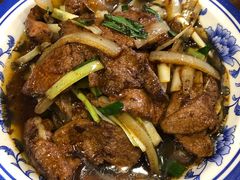 酱爆猪肝-阿扁杭州面(苗圃店)