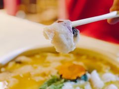 特色酸汤鱼片-褚记北京烤鸭(广州路店)