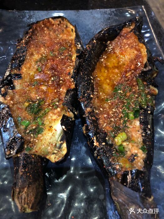 街头暗号(盼盼路店)-烤茄子-菜-烤茄子图片-营口美食-大众点评网
