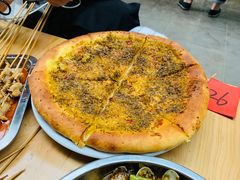 隔壁店的蒜蓉烤馕-清真·马峰烤肉(小学习北巷店)