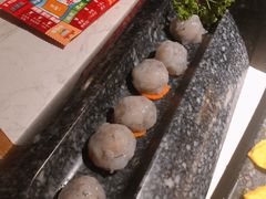 干贝咸蛋黄虾滑-哥老官重庆美蛙鱼头(西湖银泰十一哥店)