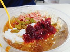 玫瑰花蜜冰粉-贺记蛋烘糕(青羊第五分店)