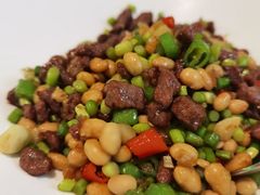 巨下饭鲜椒牛肉烩纳豆-听香·678茶铺(猛追湾店)