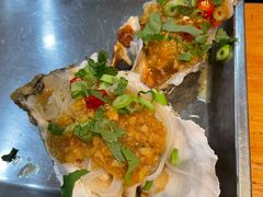 烤生蚝-丹东立强海鲜烧烤·牛B大串(星海店)
