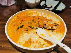龍蝦文貝蒸蛋-将相和·海鲜蒸饺大连菜