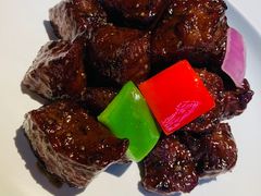 黑椒牛肉粒-玫瑰厅上海菜(兴国路店)