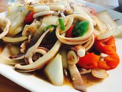 辣炒鱿鱼(辣)-Sasa的海(蜈支洲岛后海店)